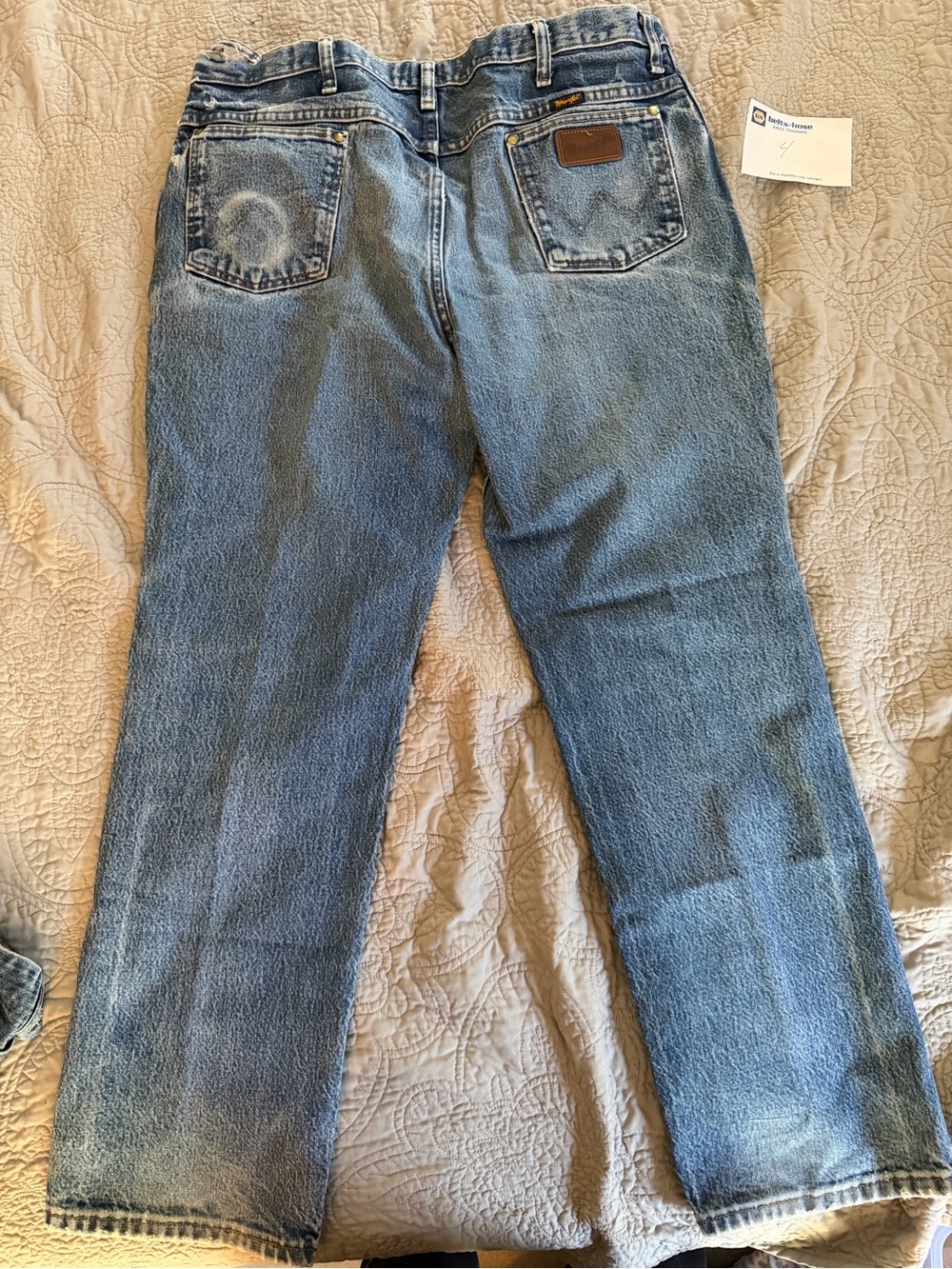 Men's Classic Wrangler Denim Jeans